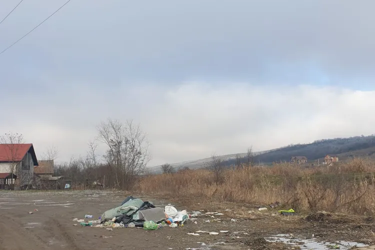 Câmpenești, Cluj: La început a fost o pungă de gunoi, acum e un morman - FOTO