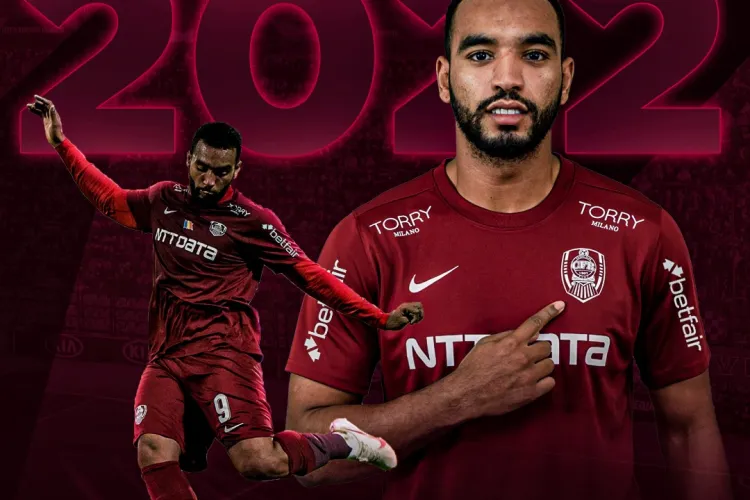 Billel Omrani rămâne la CFR Cluj până în 2022
