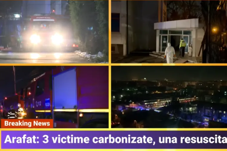 Primele imagini - Incendiu la Matei Balș cu mai mulți morți și zeci de pacienți evacuați - VIDEO