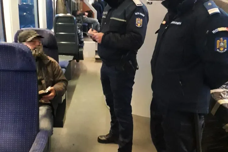 Polițiștii au dat amenzi în NEȘTIRE pentru nepurtarea măștilor în trenuri