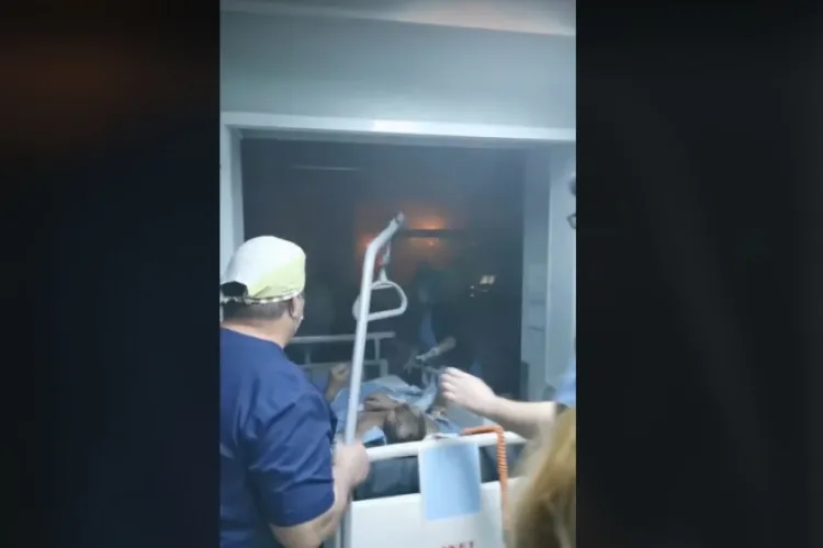 Pacienți evacuați în București din cauza fumului