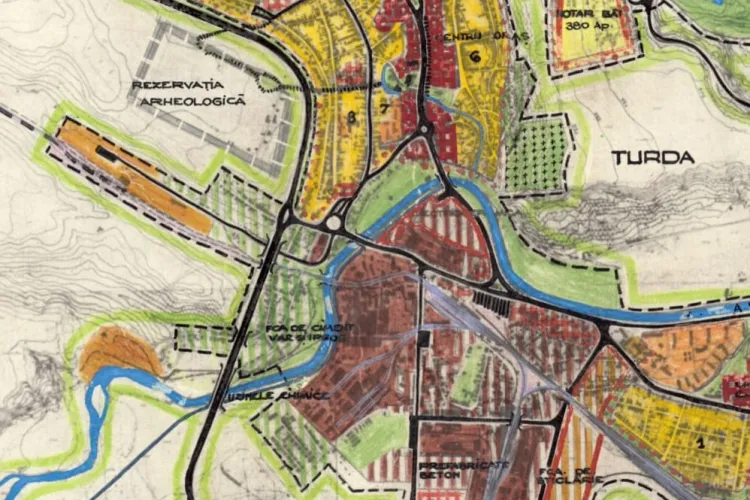 Comuniștii au vrut să facă o centură ocolitoare la Turda, în 1965! Ideile de atunci se pun acum în practică - FOTO