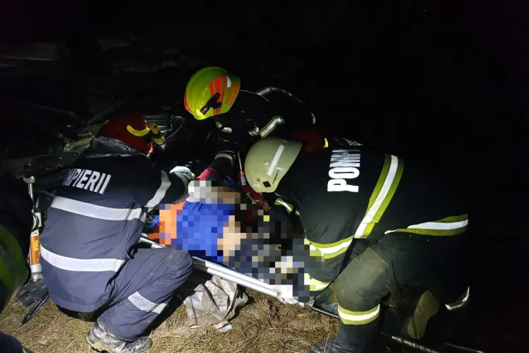 Accident mortal la Ciuperceni, judetul Satu Mare - FOTO
