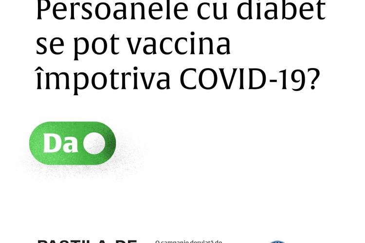 Persoanele cu diabet se pot vaccina împotriva COVID-19? Răspunsul Ministerului Sănătății