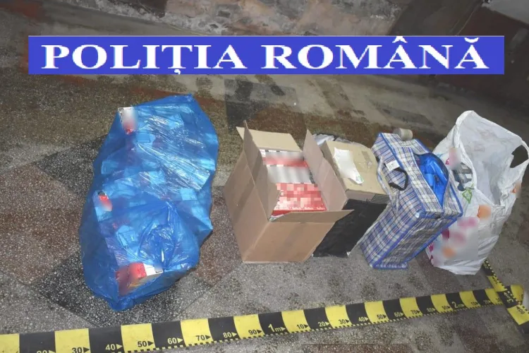 Traficant de țigări prins de polițiștii din Cluj   