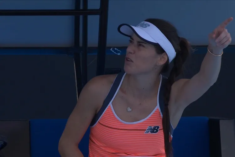 Scenă ireală cu Sorana Cîrstea în Australia: Pare că soarele a bătut-o în cap