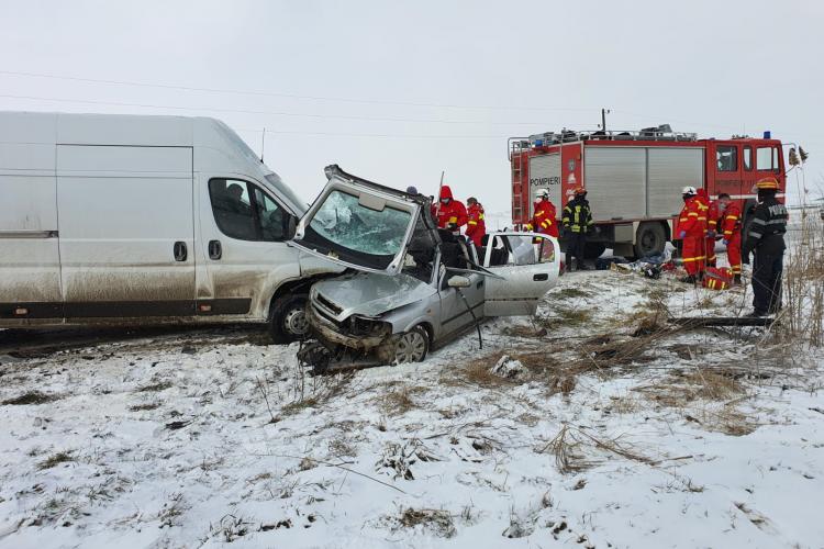 Accident mortal între Homorod și Cața, județul Brașov - FOTO   