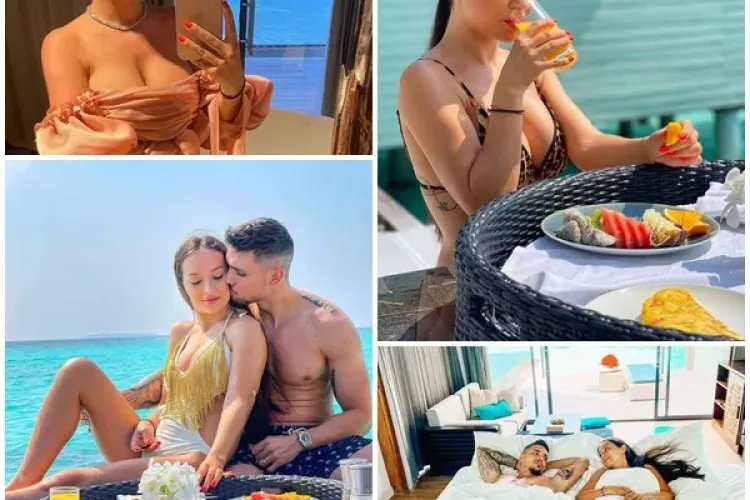 La ce hotel s-a cazat Vlăduța Lupău în Maldive. Regina muzicii de petrecere se relaxează în lux - FOTO