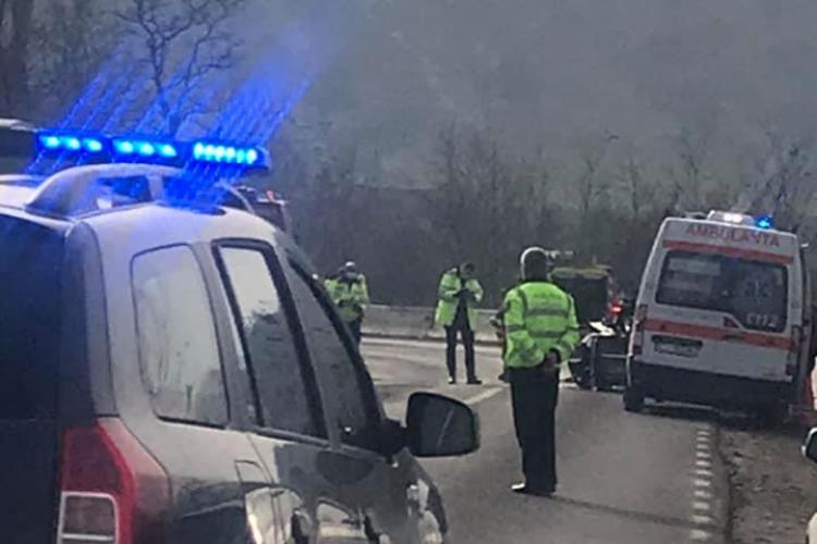 Accident grav la Cluj! 5 persoane au fost transportate la spital