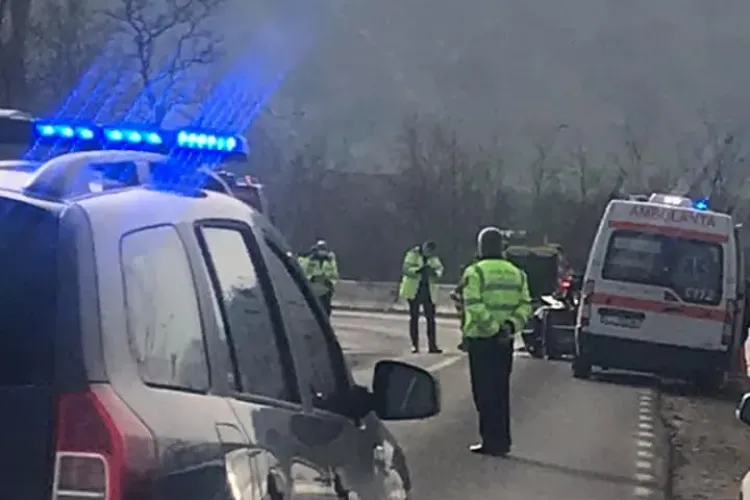 Accident grav la Cluj! 5 persoane au fost transportate la spital
