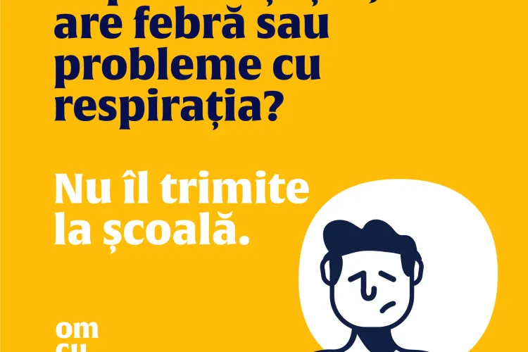 Mesajul Ministerului Sănătății către părinți: „Înainte să duci copilul la școală, fii atent la cum se simte”