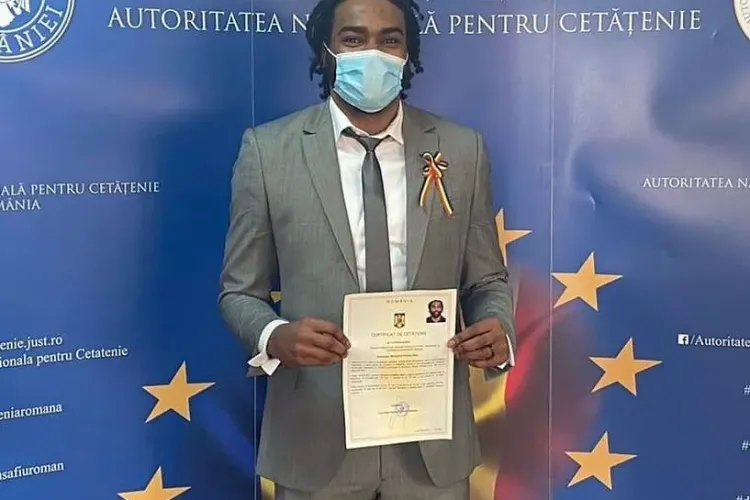 Jucătorul U-BT Patrick Richard a devenit oficial Petrică, cetățean român. Vrea să joace acum în naționala de baschet - FOTO   