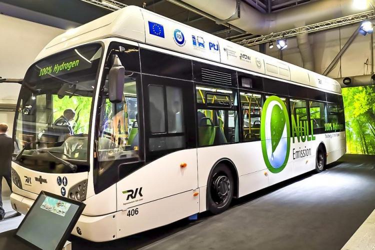 Clujul cumpără autobuze cu hidrogen. Până în 2026 toată flota CTP va fi ”verde”   