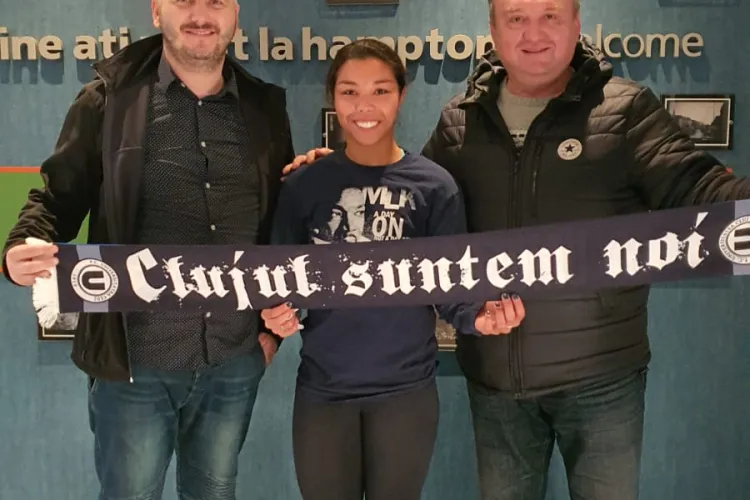 ”U” Olimpia Cluj a reușit transferul din SUA pe ultima sută de metri! Rashida: „Am ales cu sufletul”