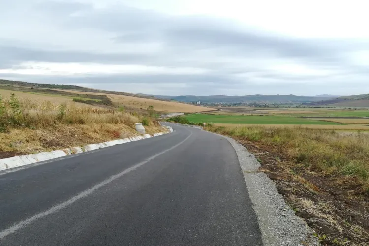 Drumul Bistriței a fost finalizat de Consiliul Județean Cluj - FOTO