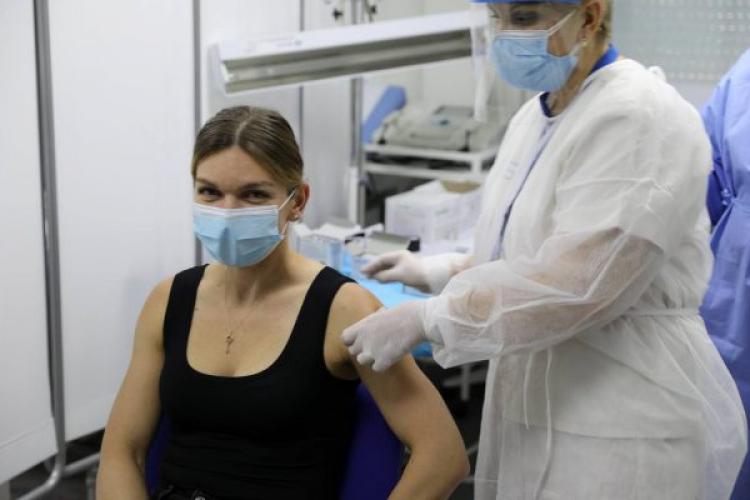 De ce s-a vaccinat Simona Halep cu serul de la Pfizer