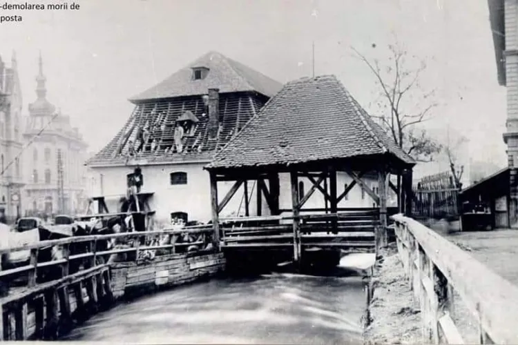 Mori de apă la Cluj. Au fost mai multe mori, pe Someș și pe Canalul Morii - FOTO