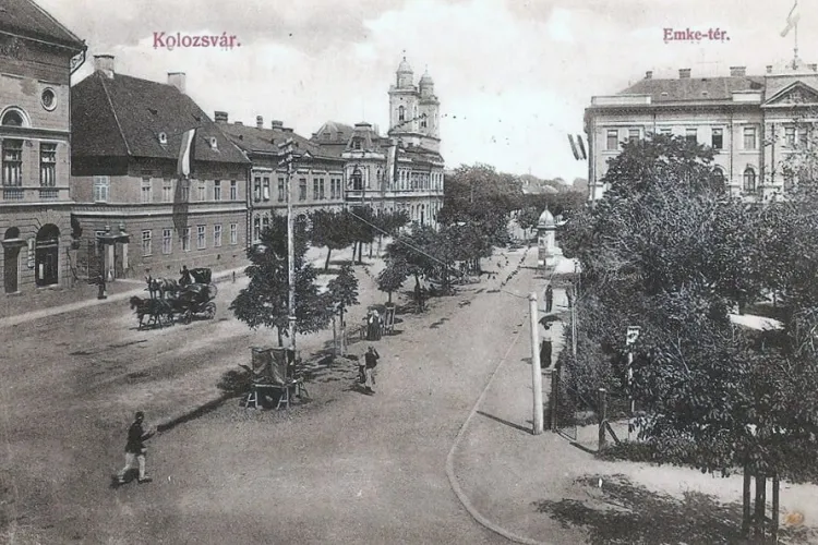 Clujul liniștit de până în 1918. Orașul era sub stăpânire maghiară  - FOTO
