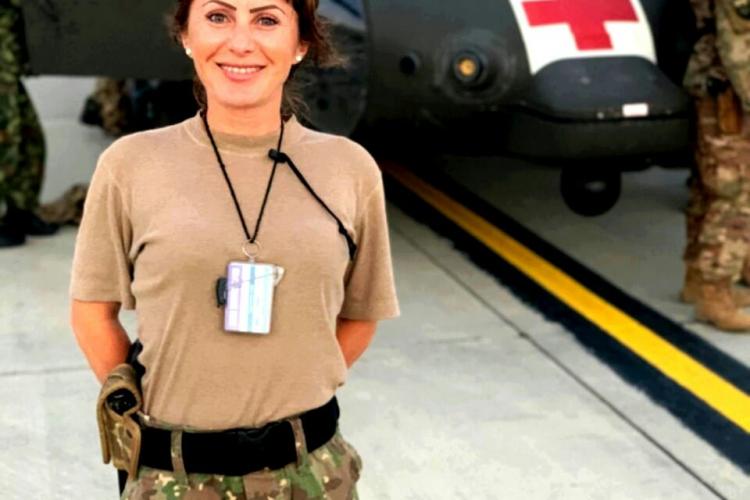 Clujeancă plină de curaj! Un sanitar de la Spitalul Militar Cluj pleacă în Afganistan   