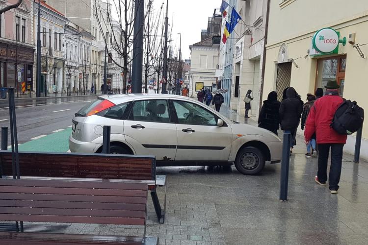 Așa se parchează pe la Cluj-Napoca - FOTO