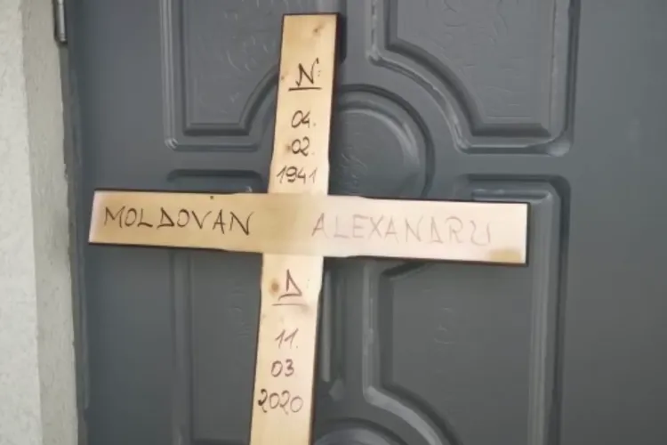 Nea Sandu, bunicul din clipurile lui Micea Bravo, condus pe ultimul drum - VIDEO