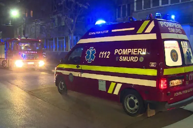 Incendiu și explozie la Câmpia Turzii, în care a murit o persoană - VIDEO