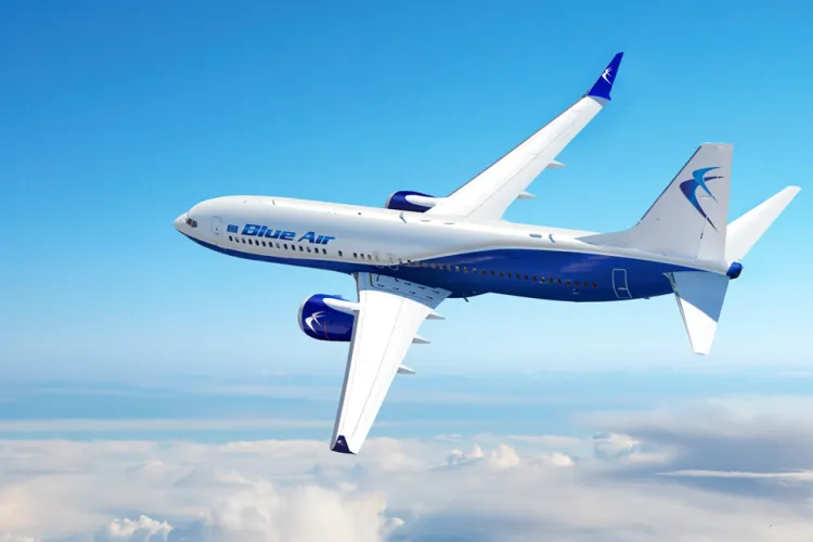 Blue Air anunță introducerea a 15 rute noi în această vară de pe Aeroportul din Cluj