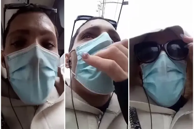 Cluj: Scandal în autobuz. Un tânăr cu poșetă și unghii făcute s-a înjurat cu lumea -  VIDEO LIVE pe Facebook 