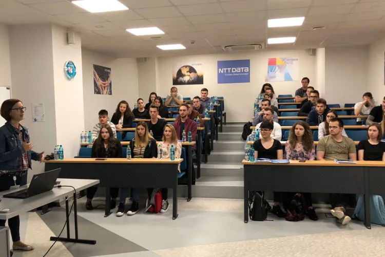 NTT DATA Romania continuă parteneriatul strategic cu mediul universitar și în cadrul proiectului „PEX - Practicăm EXcelența”