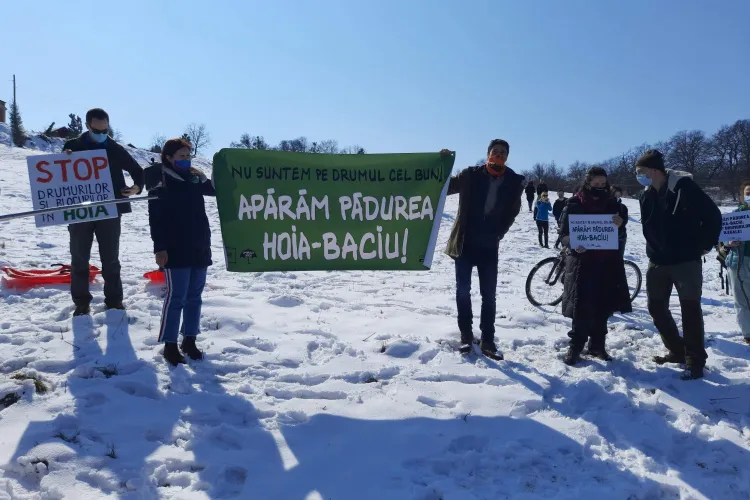 Dohotaru, amendat cu 15.000 de lei pentru protestul din Pădurea Hoia
