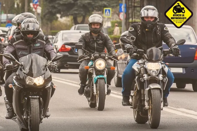 Cluj: Motocicliștii organizează marș prin Cluj-Napoca: ”Atenție la motocicliști; Și noi existăm în trafic”