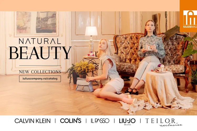 Natural Beauty! Descoperă colecțiile primăvară-vară în magazinele din Iulius Mall Cluj și simte emoția shopping-ului