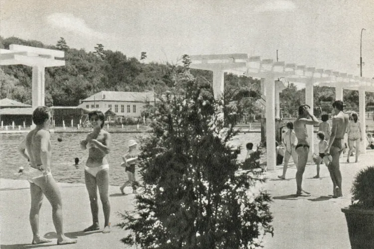 Băile Sărate la Turda datează din 1834. În 1960, era mica mare din Turda - FOTO