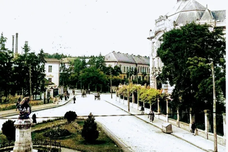 Fotografie rară cu Piața Lucian Blaga! Zona arăta ca în Paris. Acum e modernă - FOTO
