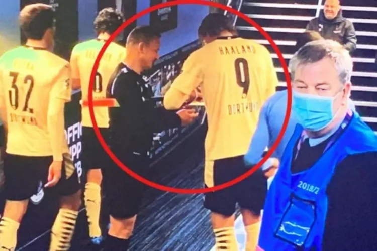 UEFA îl atacă arbitrul Șovre, care a cerut autografe vedetelor, după meciul Manchester City - Borussia Dortmund