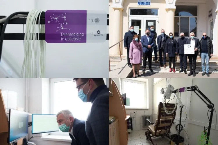 Cabinet pentru diagnosticarea epilepsiei, deschis la spitalul din Sebeș. Examinări cu aparat videoEEG de mare performanță - FOTO