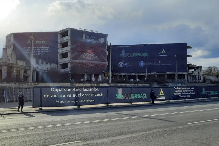 Spuneți „Adio” ruinelor Spitalului de Urgență de pe Bucium! Lucrările la clădirea Academiei de Muzică de pe Bucium vor începe săptămâna aceasta