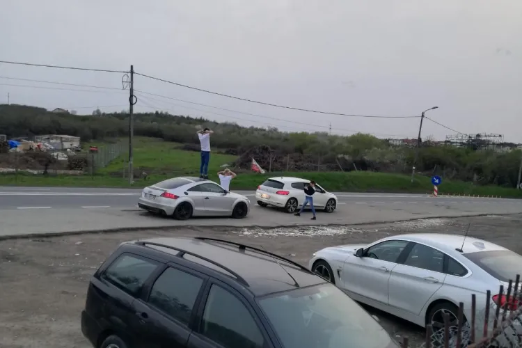 Clujean: ”Au venit din Iași la Cluj. Fac selfie cu viitorul metrou!!!” - FOTO