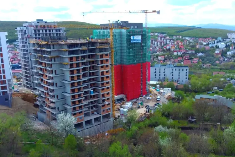 În cât timp apare cartierul Frunzișului? Filmare aeriană cu întreaga zonă și blocurile care apar acolo - VIDEO