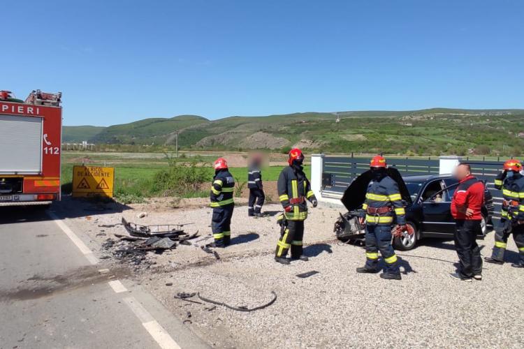 Accident rutier, la ieșire din Cornești - FOTO