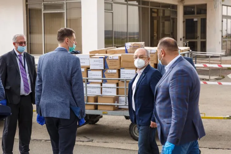 Infuzie puternică de materiale sanitare pentru spitalele clujene, în RĂZBOIUL cu pandemia COVID-19