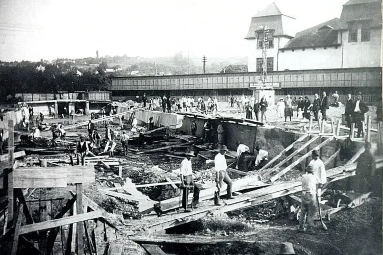 Cum s-a construit Ștrandul Municipal din Cluj-Napoca - FOTO   