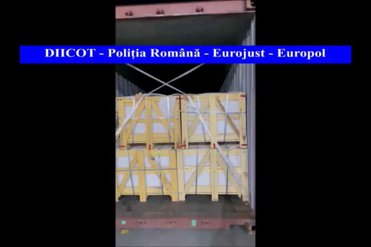 Captură de droguri în valoare de 45 de milioane de euro. Drogurile erau ascunse în materiale de construcție - FOTO