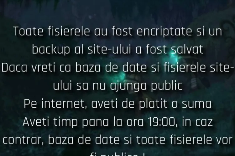 In 2021, site - ul Consiliului Județean Cluj, spart de doua ori într-o zi de hackeri - FOTO