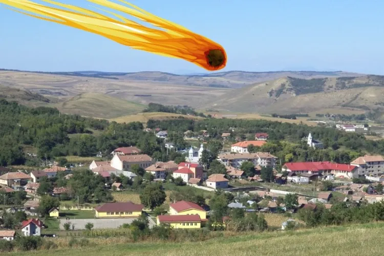 Un meteorit de 30.000 de kg a căzut în Mociu. Pățania din 1982 care i-a îngrozit pe oameni - FOTO