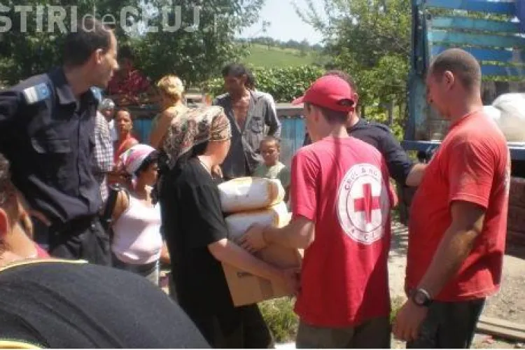 Crucea Rosie Cluj trimite ajutoare umanitare in judetul Botosani, persoanelor afectate de inundatiile din 2010