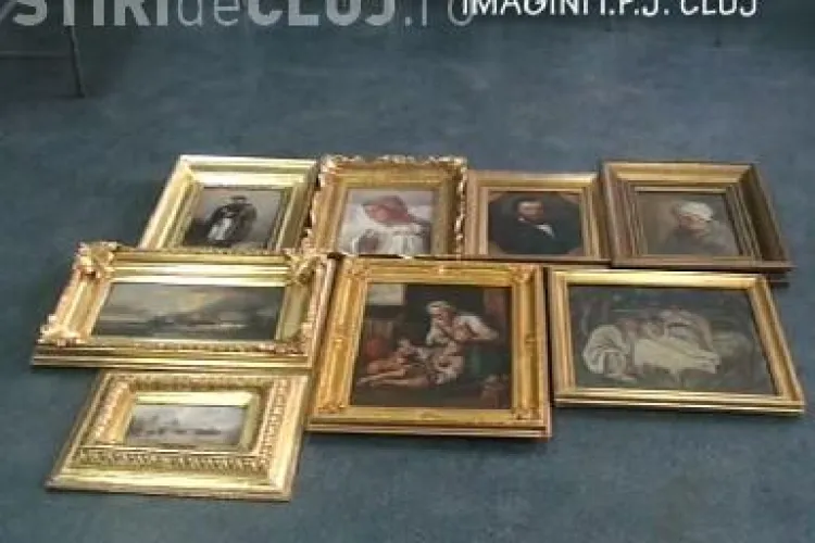 Al doilea autor al furtului de tablouri de 400 de mii de euro a fost prins!El mai furase inainte 12 tablouri in valoare de 60 de mii de lei - VIDEO