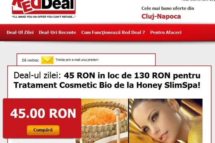 Deal-ul zilei: Tratament cosmetic la 45 de lei in loc de 130 de lei! (P)