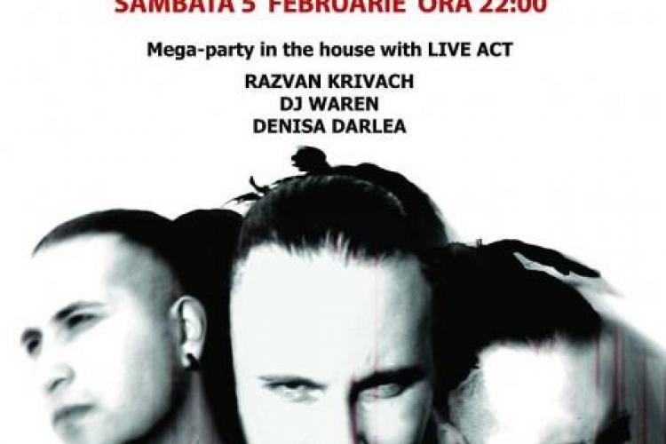 Razvan Krivach canta sambata, 5 februarie, in Club District 1