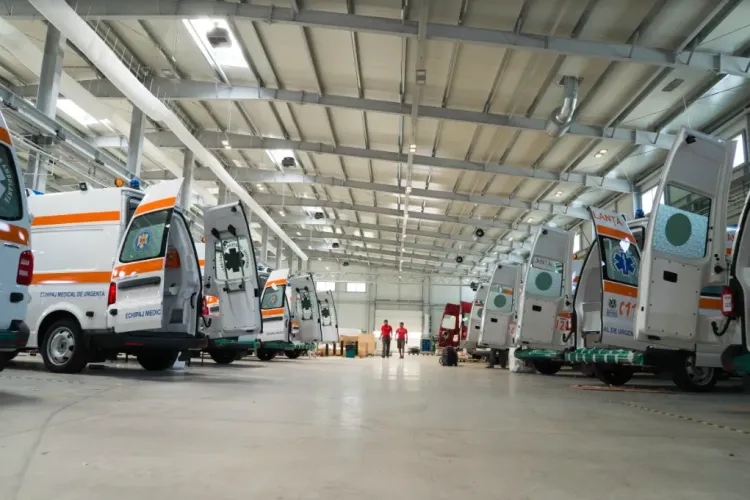 Deltamed, „campionii” producției de ambulanțe din România, își dezvăluie secretele